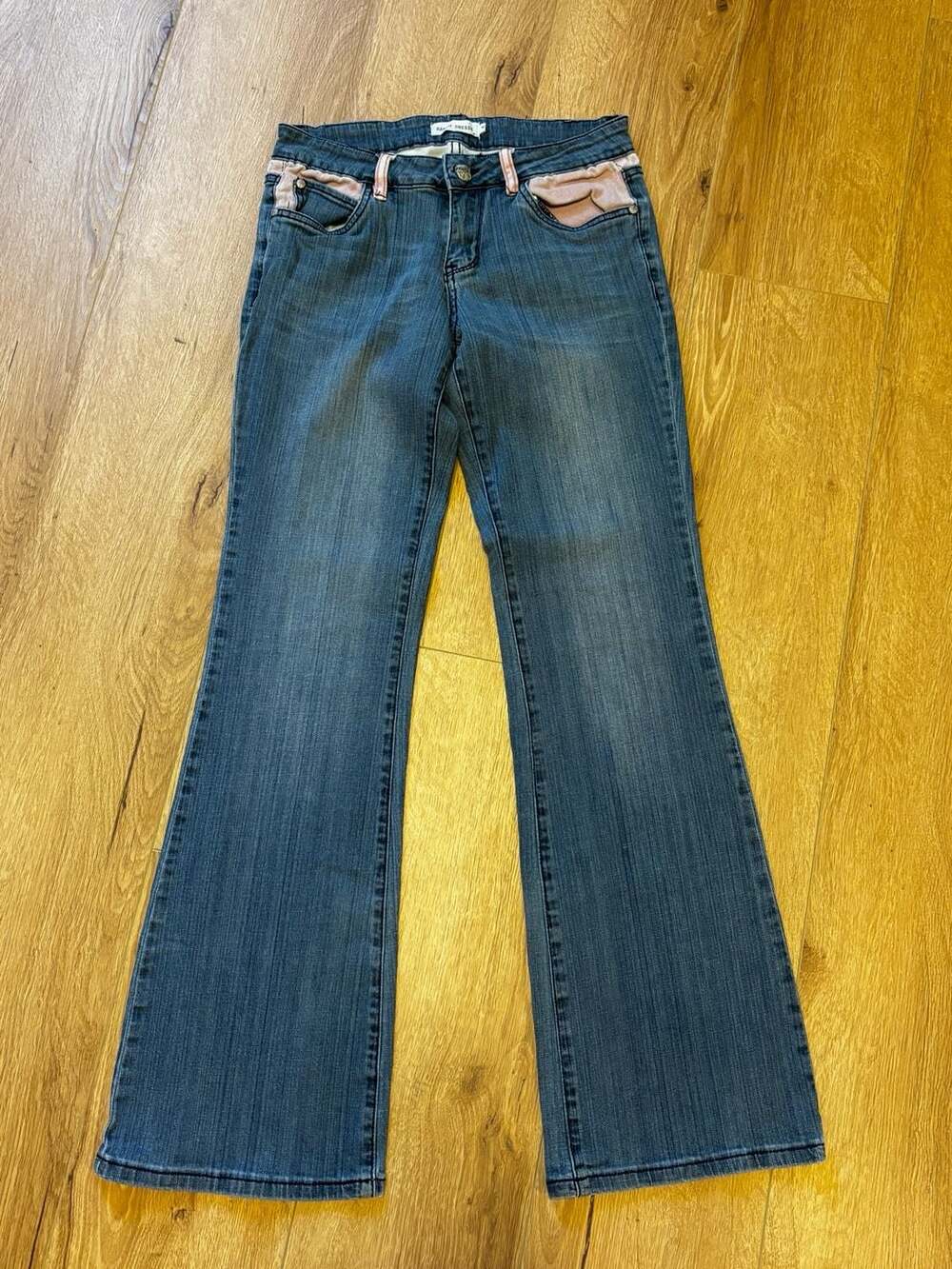 Ranch Dress’n Fallon Taylor Sunset Cowboy Print Bootcut Jeans